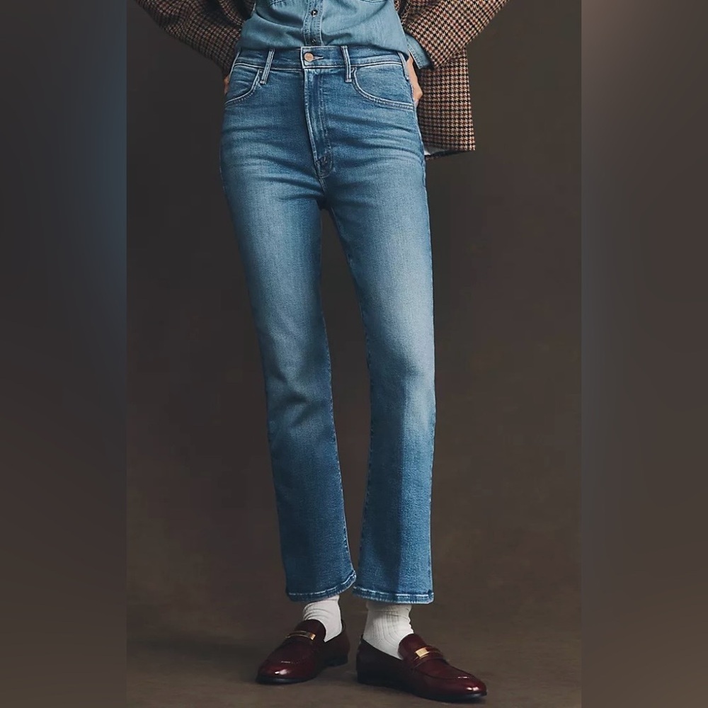 MOTHER The Hustler Mid-Rise Ankle Jeans Size 25 New with Tags